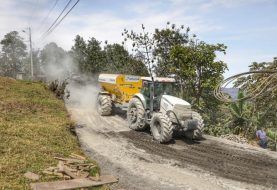 Mejoran vía en el centro parroquial de Chontamarca